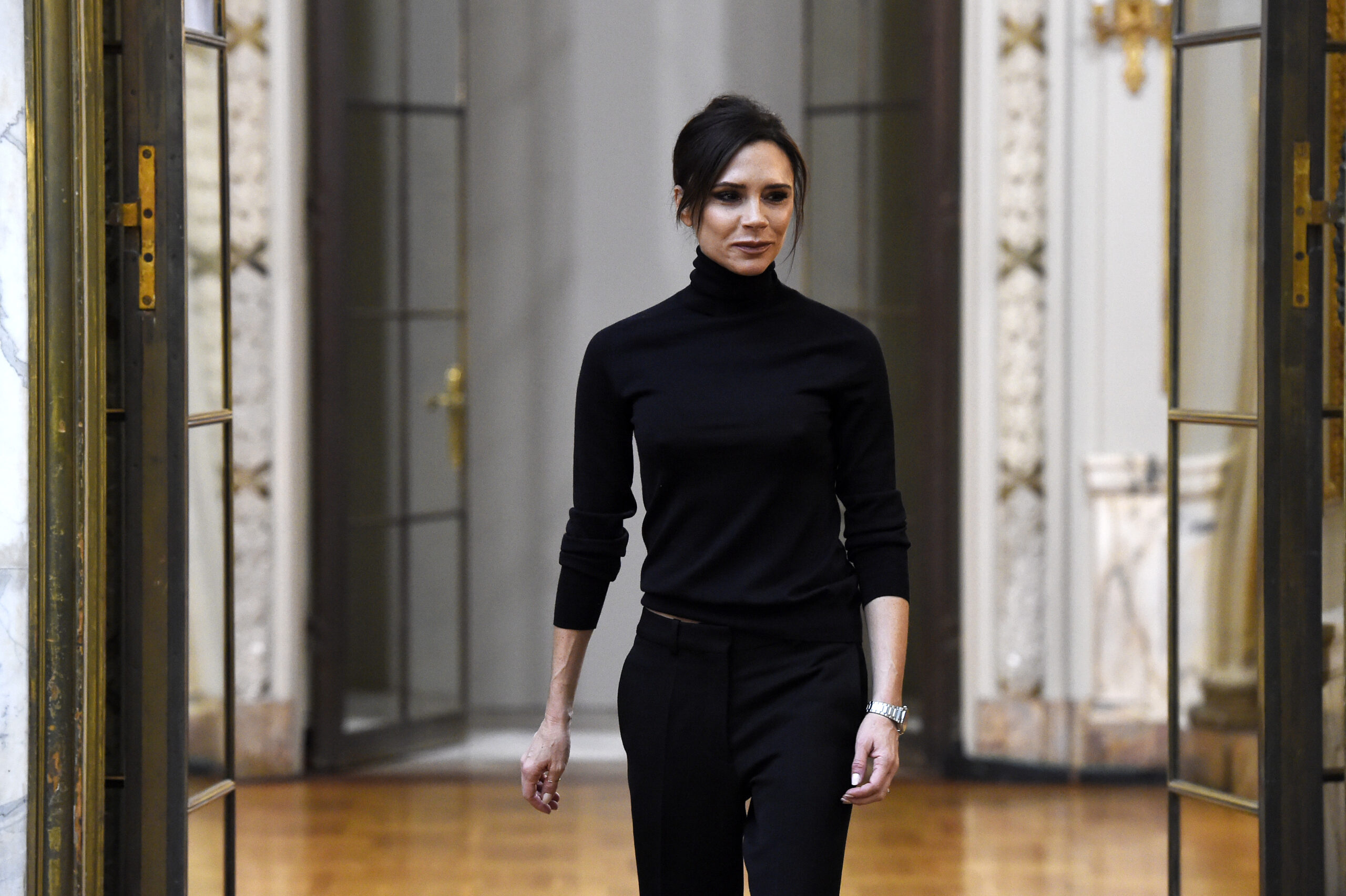 Victoria Beckham show, Runway, Fall Winter 2018, New York Fashion Week, USA - 11 Feb 2018