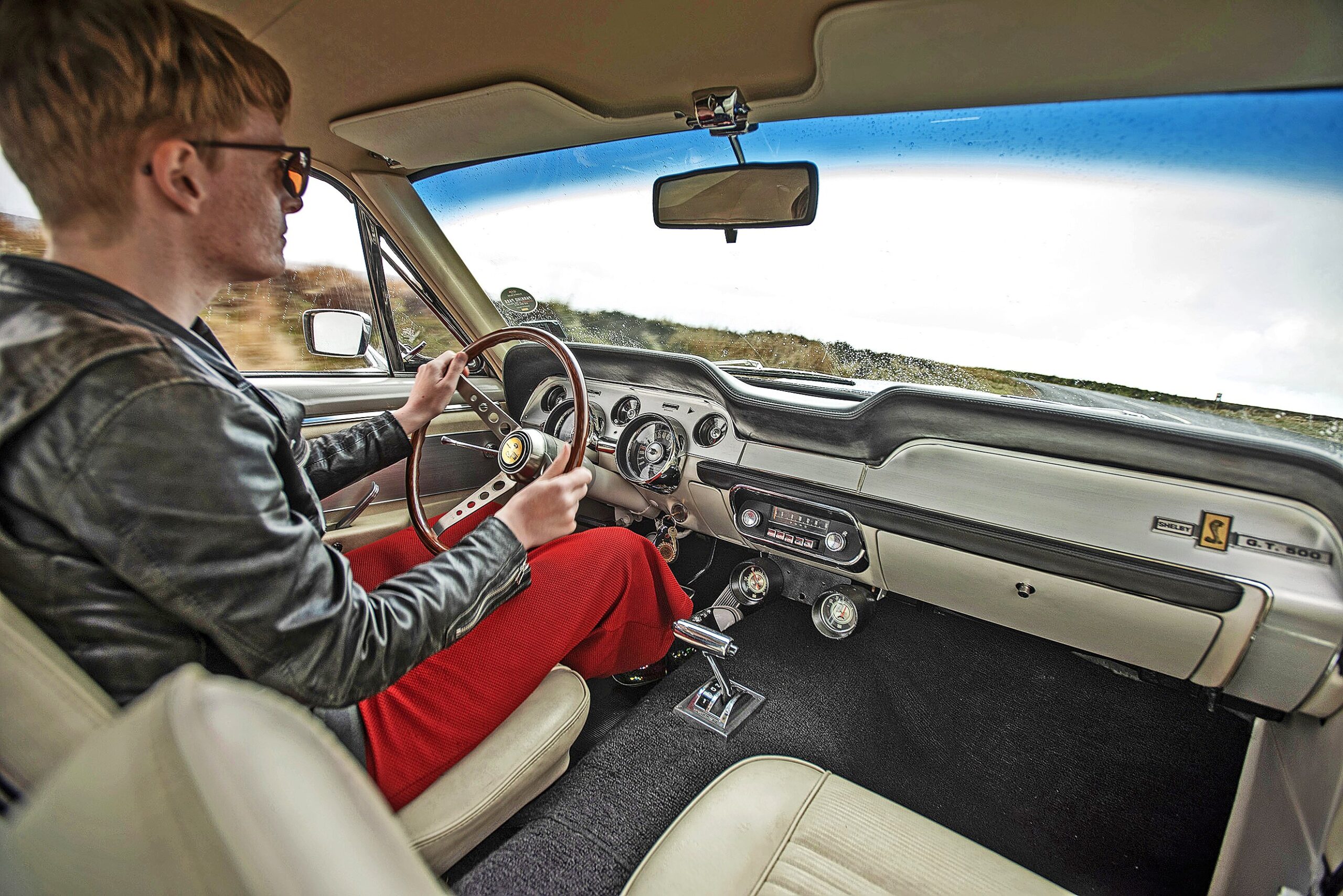 Interior came in two colours – Parchment (seen here) or black