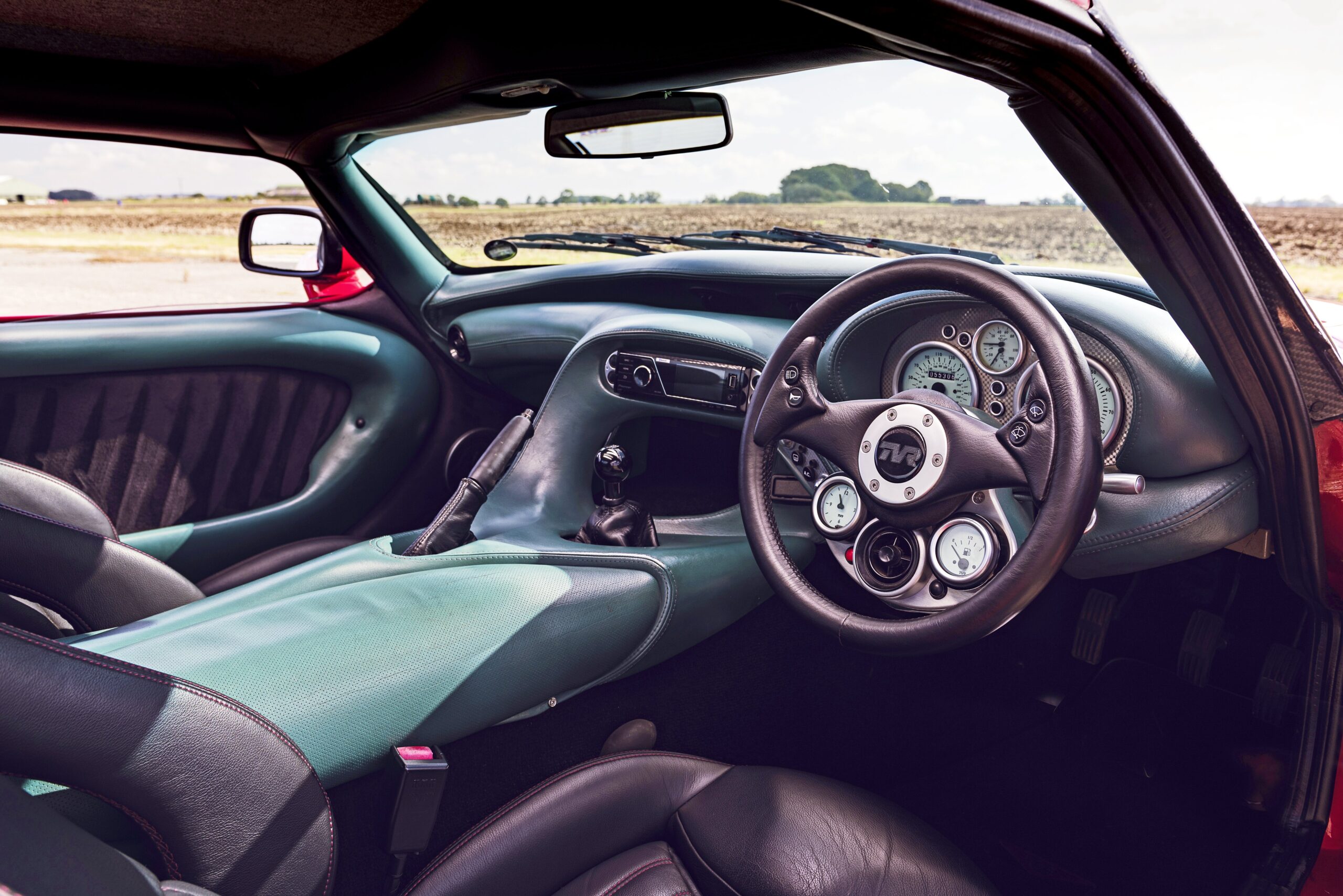 Only TVR did cabins like this.