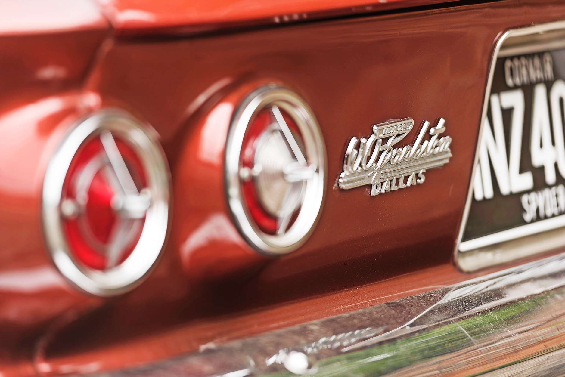 Chevrolet Corvair taillights