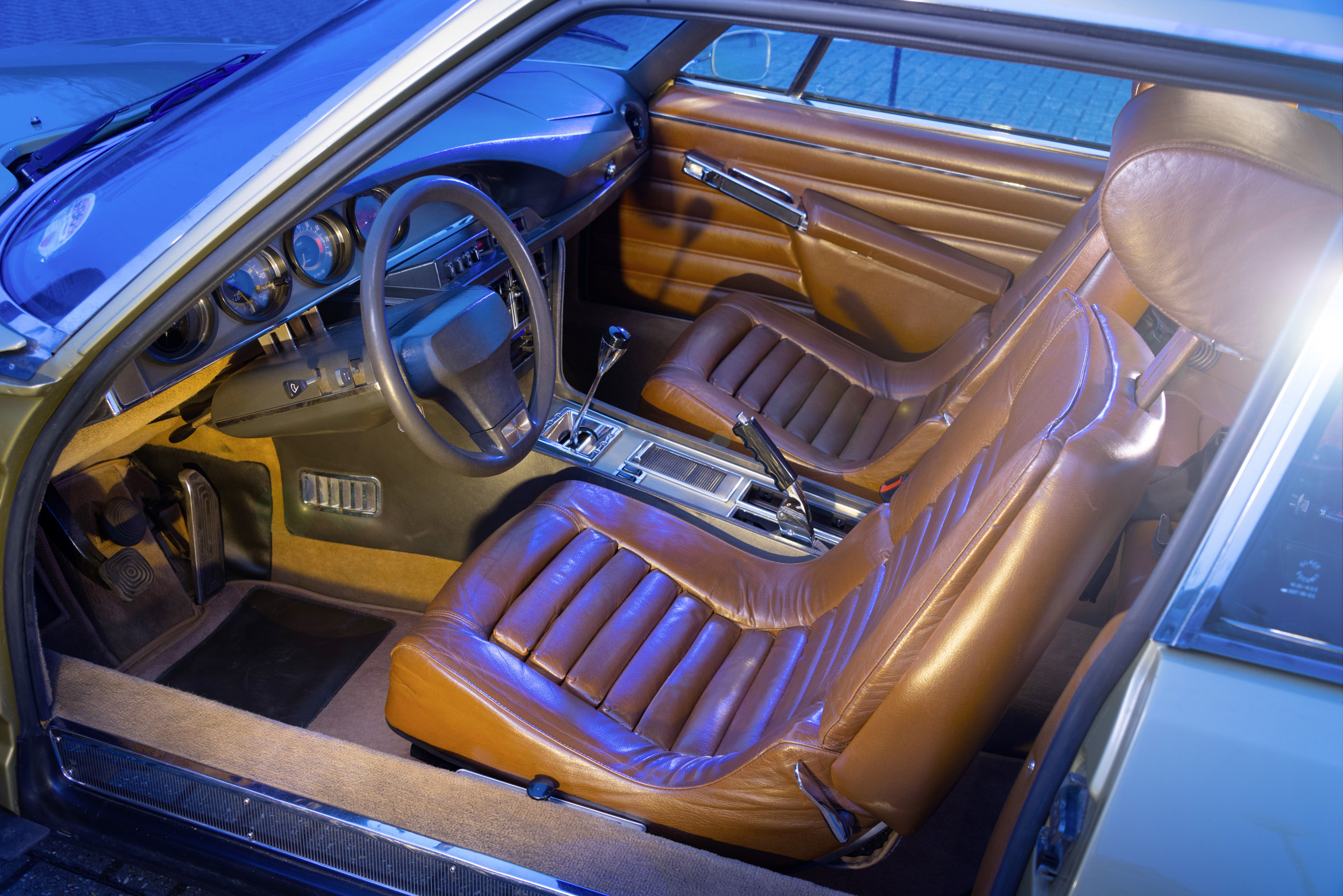 Cockpit of the Citroën SM