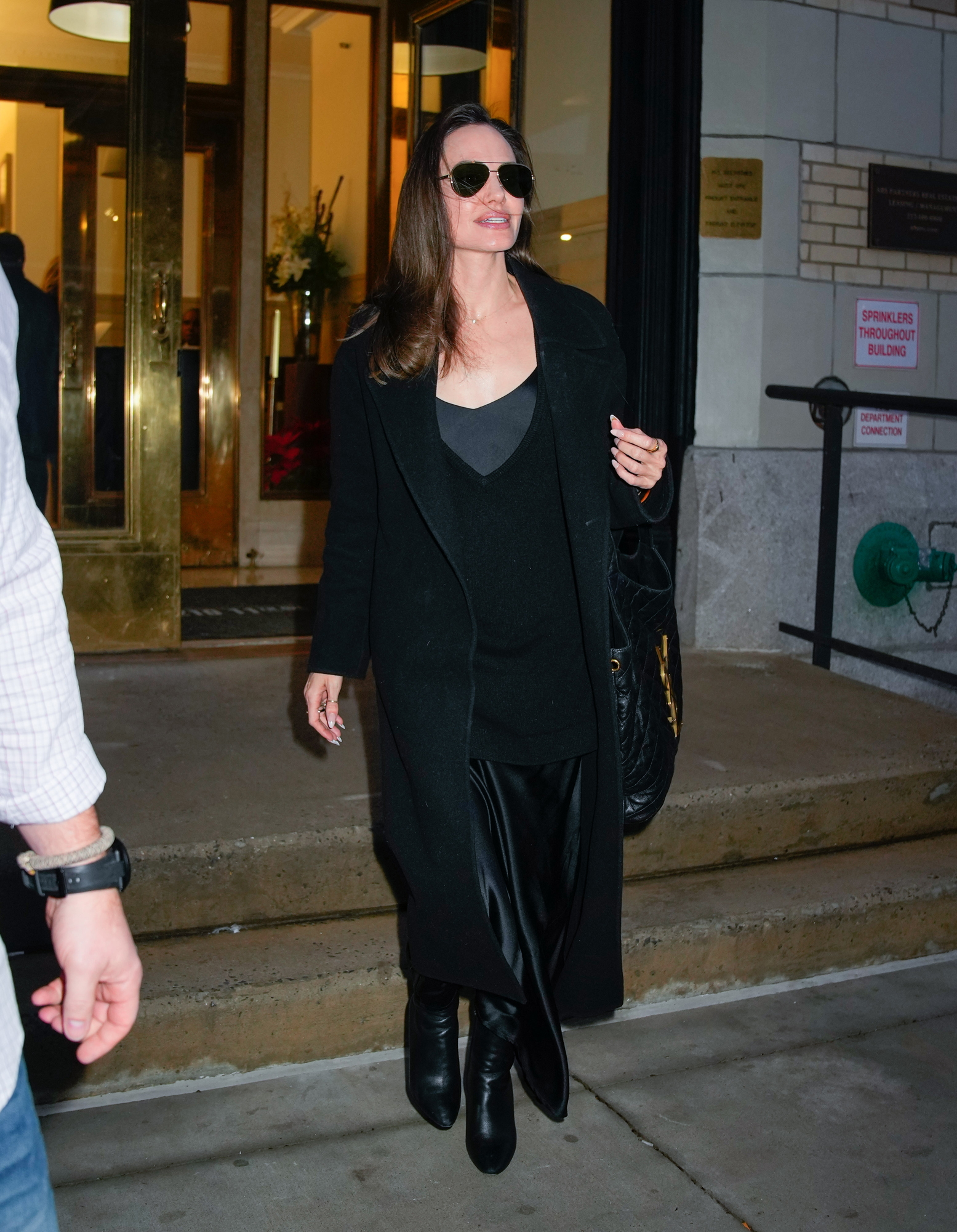 Celebrity Sightings In New York City - January 12, 2023