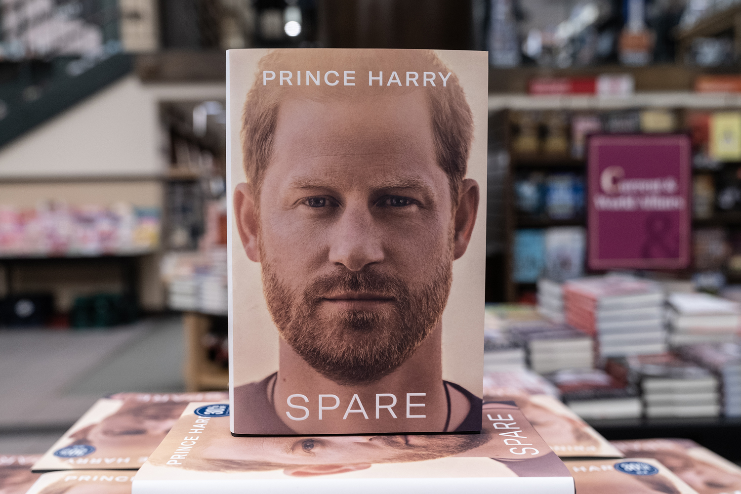 Book by Prince Harry, Duke of Sussex memoir titled Spare