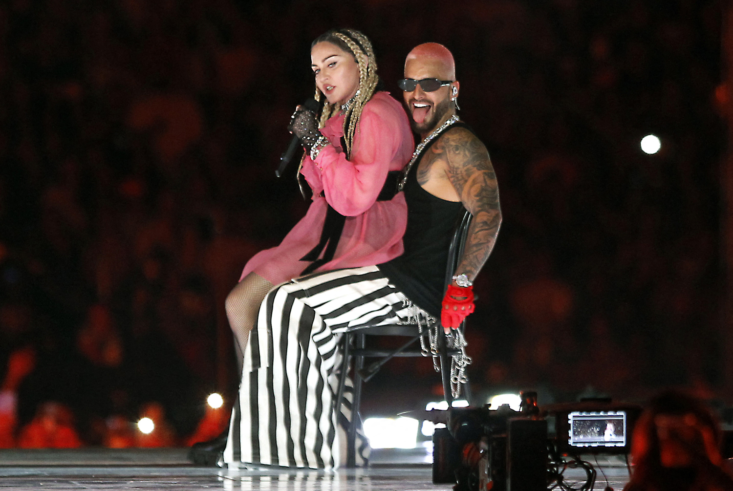COLOMBIA-MUSIC-MALUMA-MADONNA