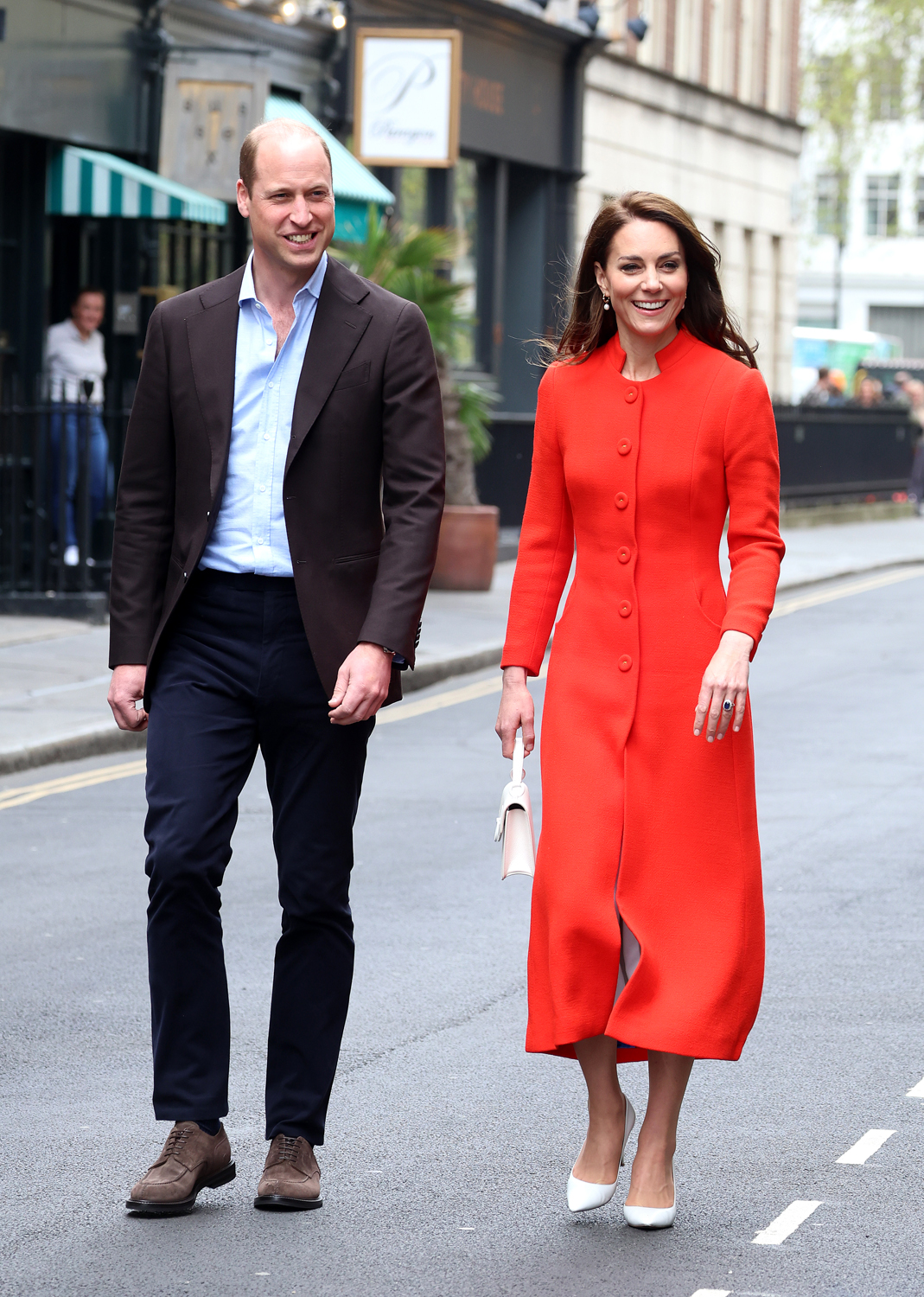 The Prince And Princess Of Wales Visit Soho