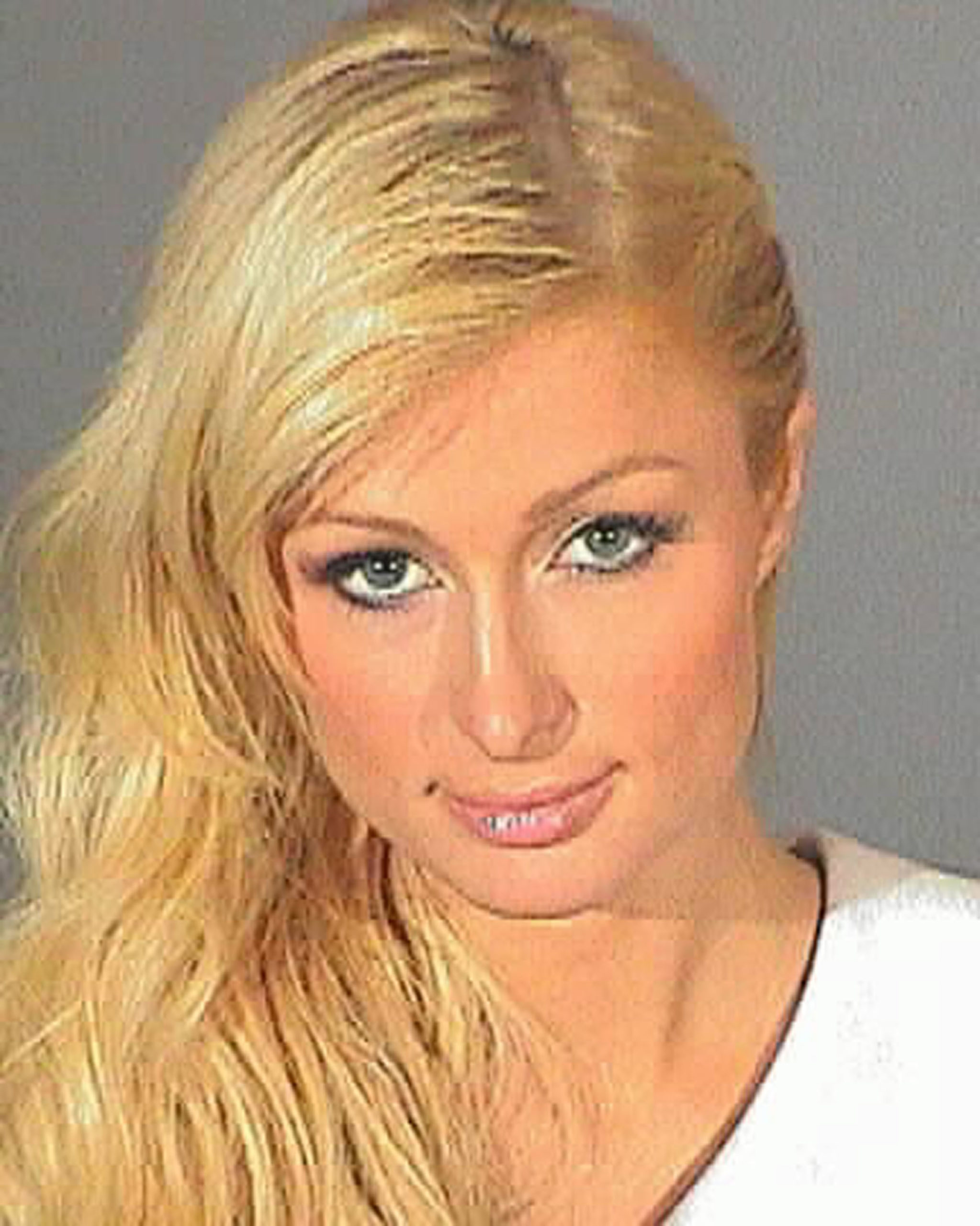 Paris Hilton Booking Photo