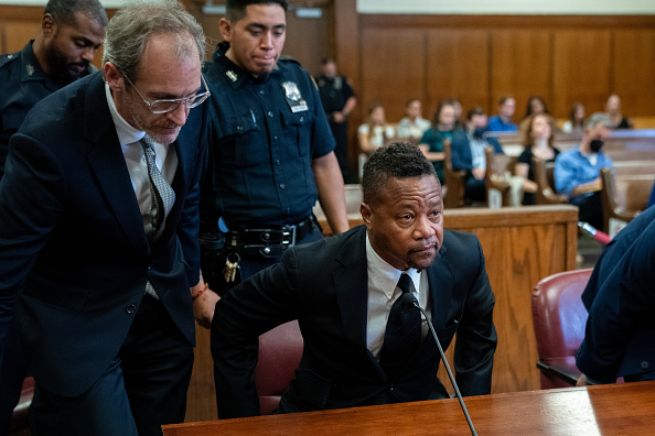 Cuba Gooding Jr Arrives At Court For Sentencing After Guilty Plea