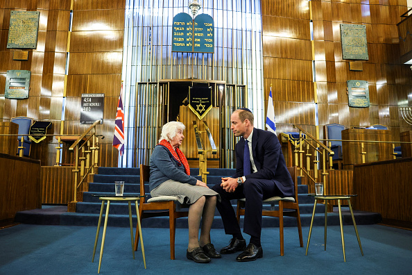 The Prince Of Wales Visits The Western Marble Arch Synagogue