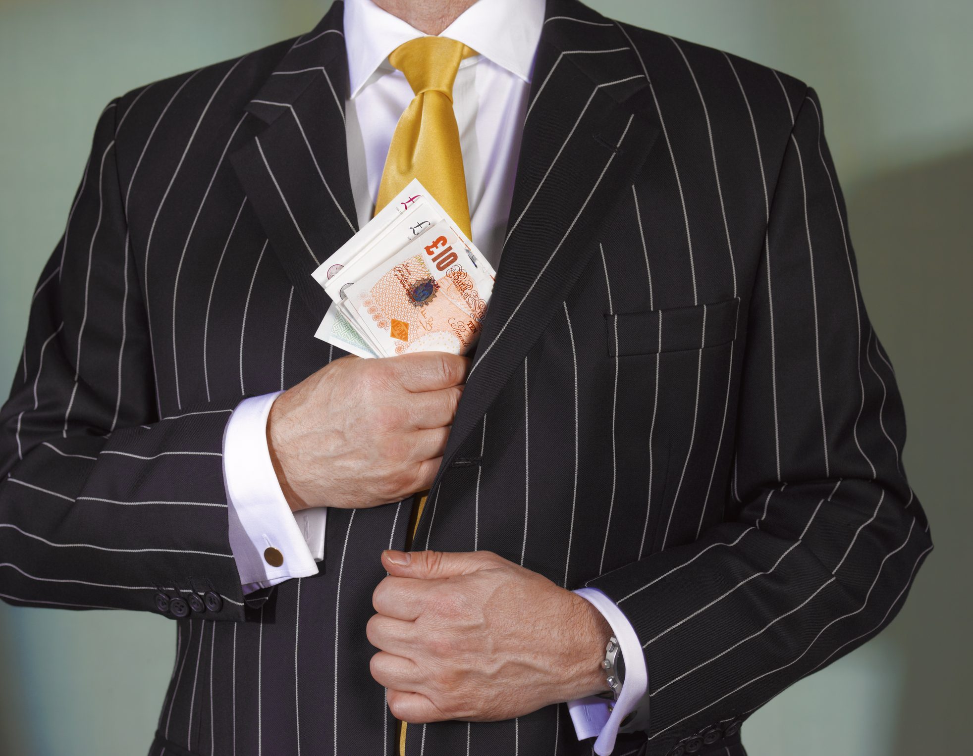 Financial advisor with british currency