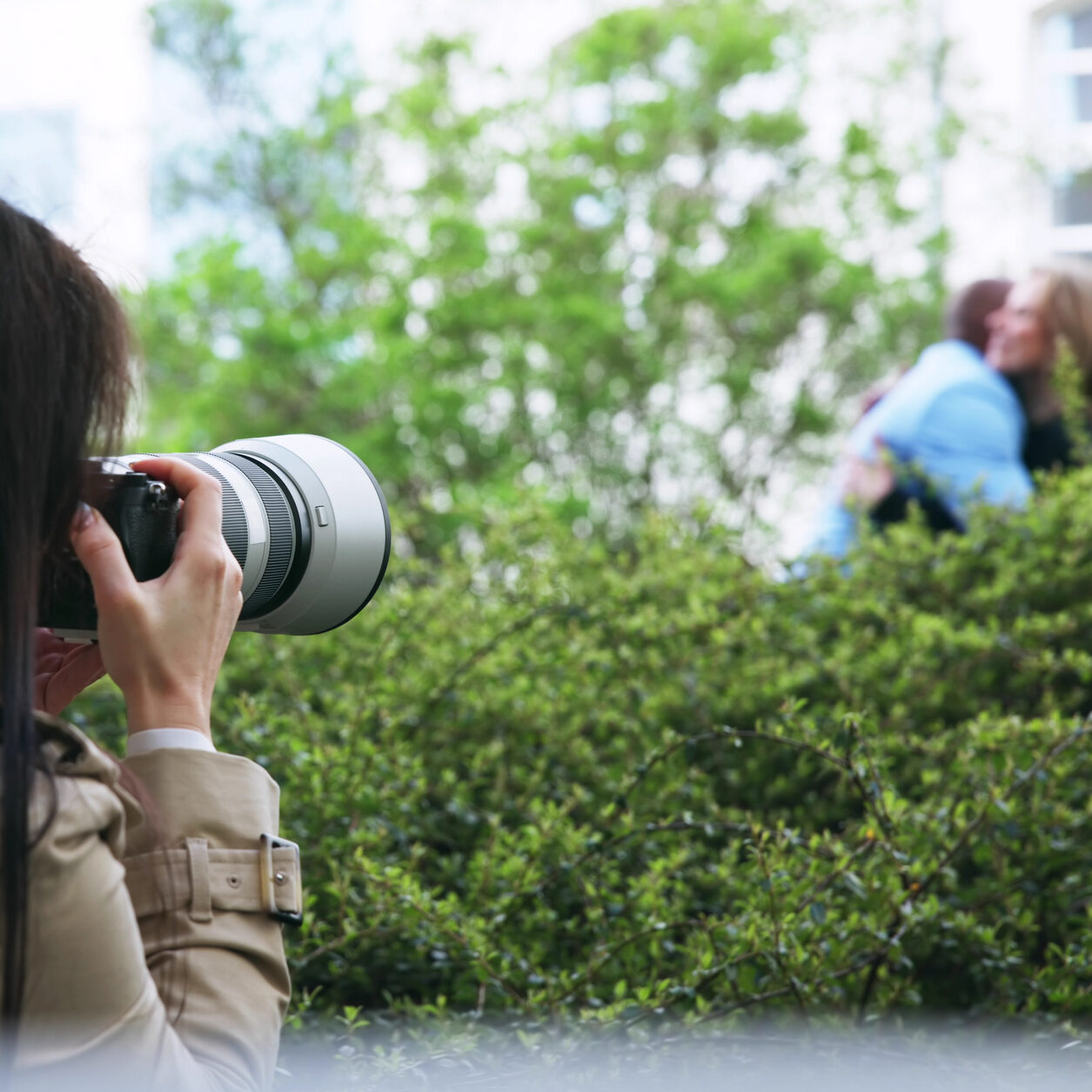 Private Detective Spying. Investigation And Surveillance