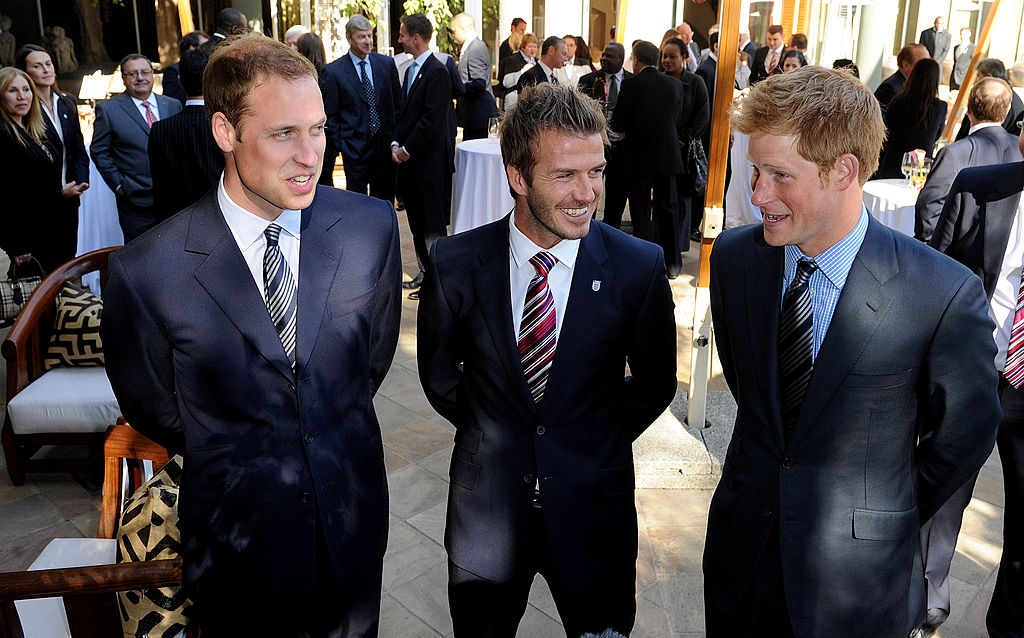 Prince William & Prince Harry Meet David Beckham In 2018 World Cup Bid