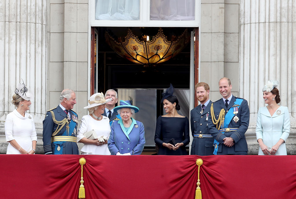 Members Of The Royal Family Attend Events To Mark The Centenary Of The RAF