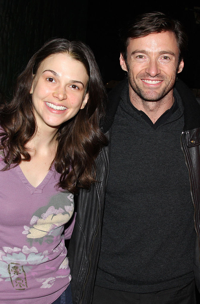 Hugh Jackman Visits "Shrek" On Broadway