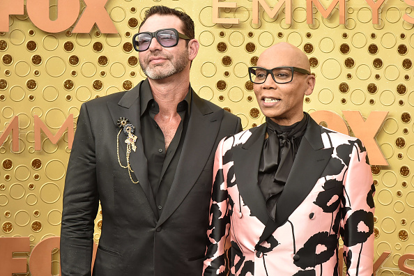 RuPaul and Georges Lebar RuPaul and Georges Lebar