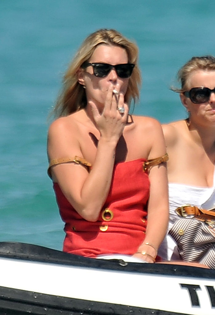 Kate Moss Sighting in Club 55