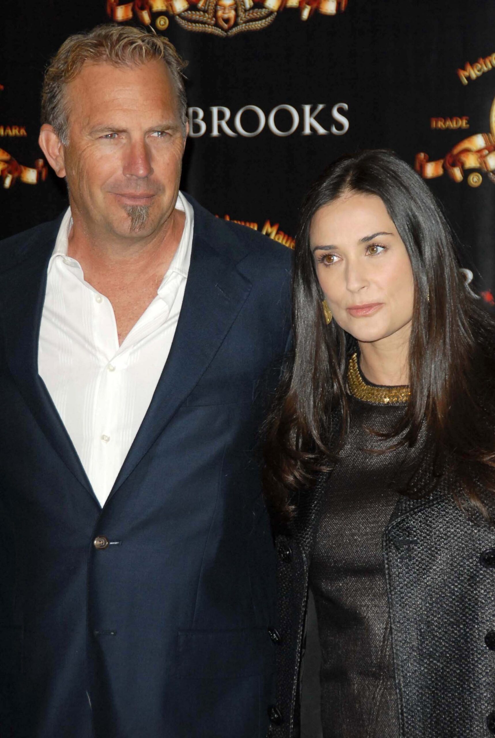Kevin Costner and Demi Moore at the ShoWest 2007 Photocall For MGM's Mr. Brooks. Paris Hotel, Las Ve Pamela Anderson in Baywatch