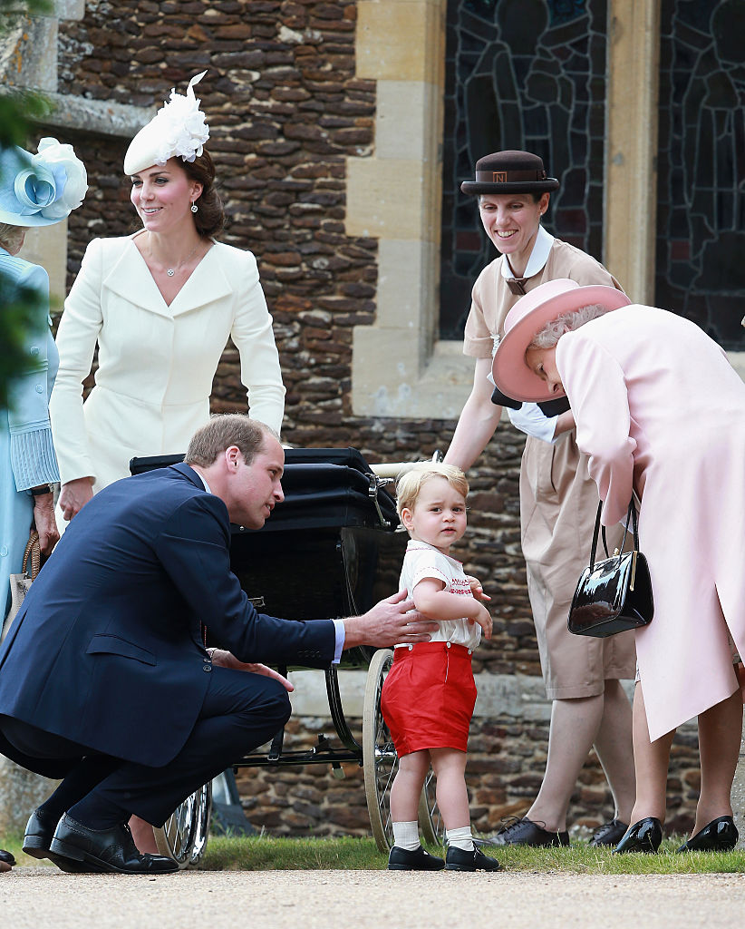 The Christening Of Princess Charlotte Of Cambridge