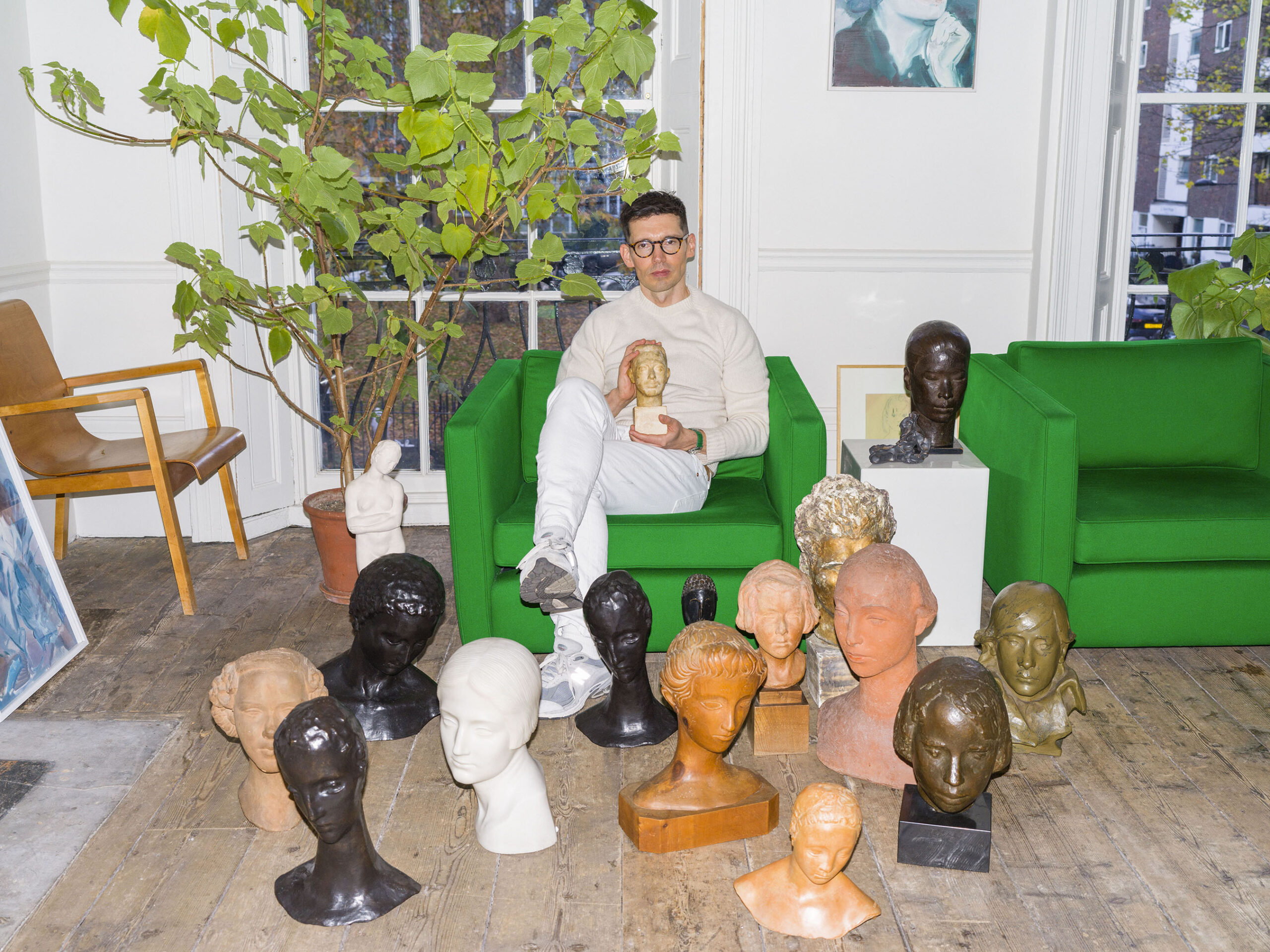 “The Designer Erdem Moralioglu’s 25 Busts”