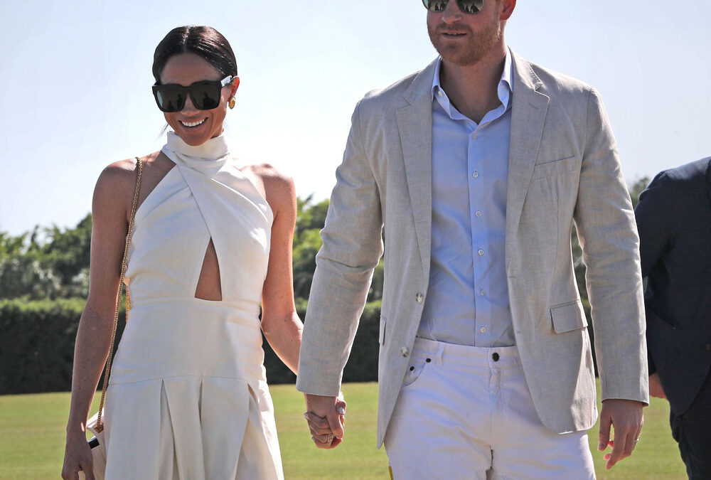 Meghan spotted cosying up to ‘First Lady’ at elite celeb event