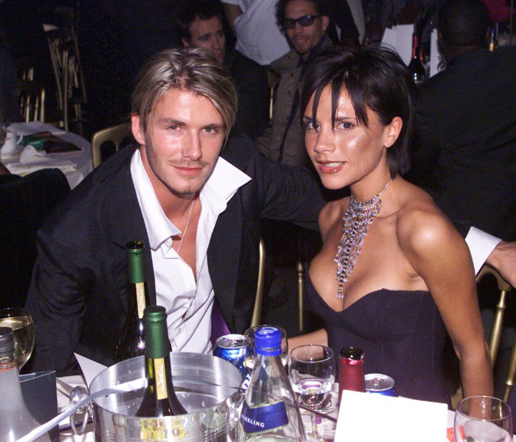 David Beckham and Victoria Beckham Jennifer Aniston