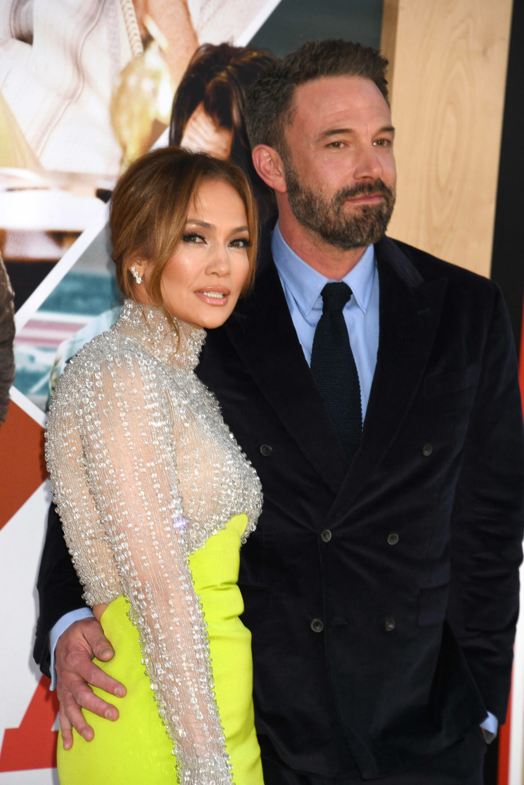 **FILE PHOTO** Jennifer Lopez Files For Divorce. LOS ANGELES, CA - MARCH 27: Jennifer Lopez and Ben Affleck at the world Jennifer Aniston