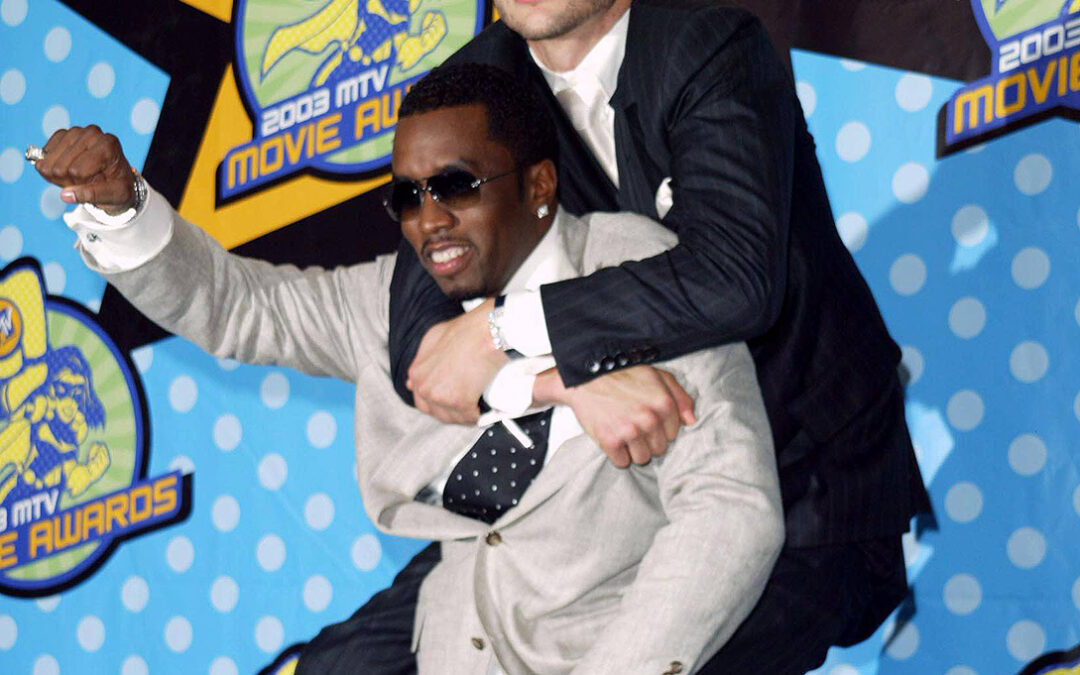 Why TikTok sleuths are obsessed with Ashton Kutcher and Diddy’s noughties friendship