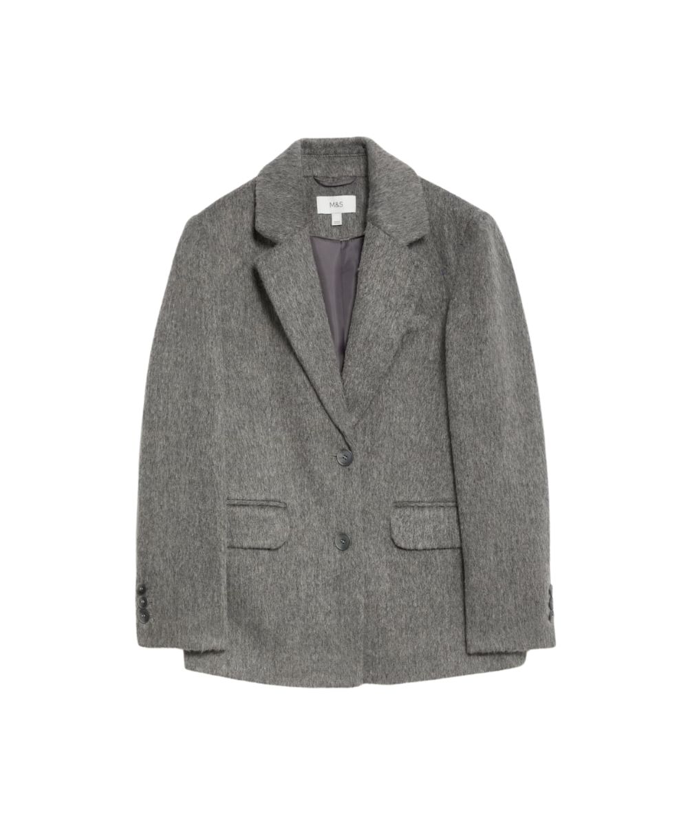 marks-and-spencer-textured-wool-blazer-coat-2 M&S textured wool blazer coat