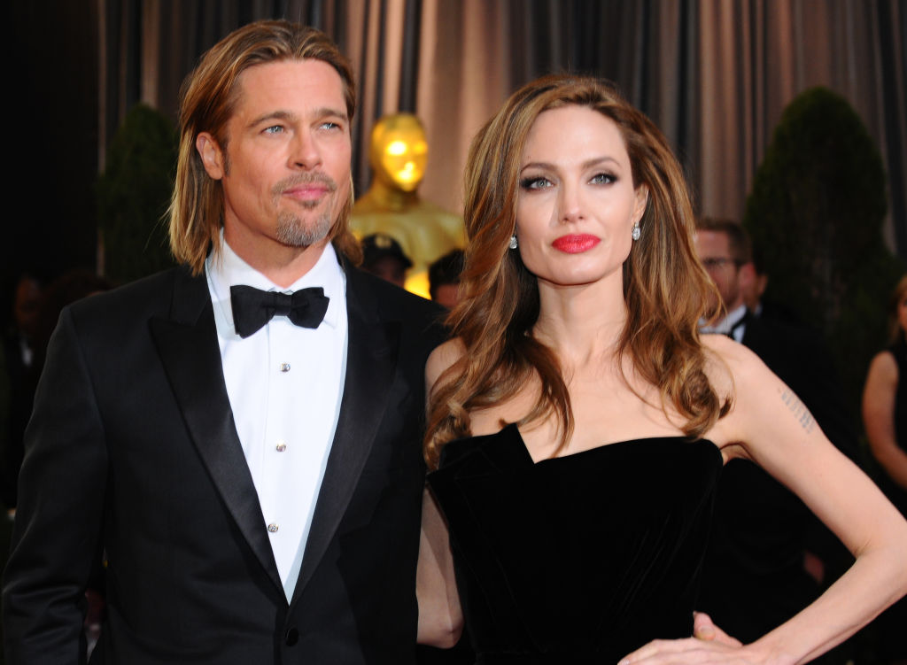 Angelina Jolie And Brad Pitt At Academy Awards Brangelina