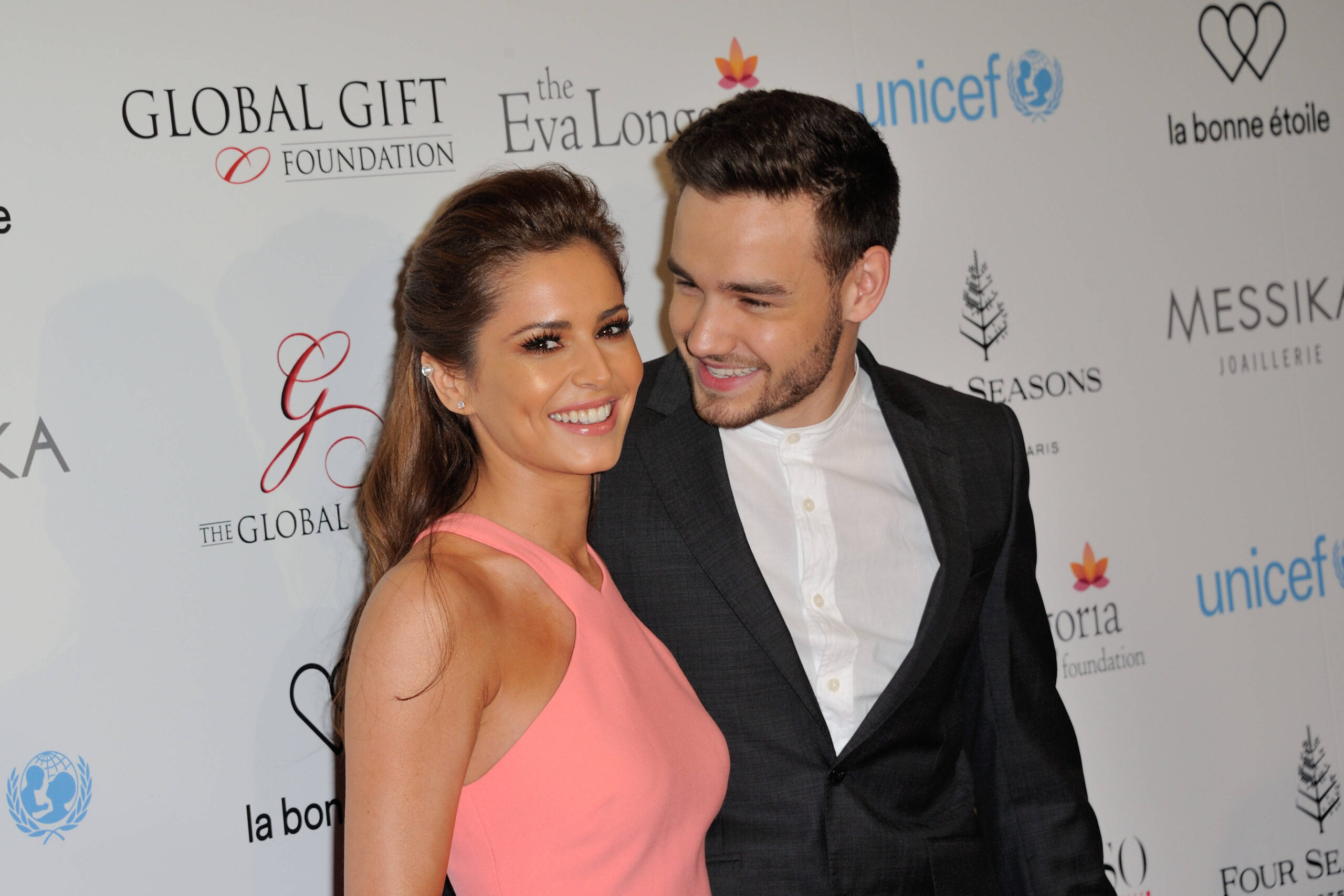 Global Gift Gala Photocall - Paris Cheryl Cole, Liam Payne attending the Global Gift Gala photocall at Four Seasons Hote Cheryl