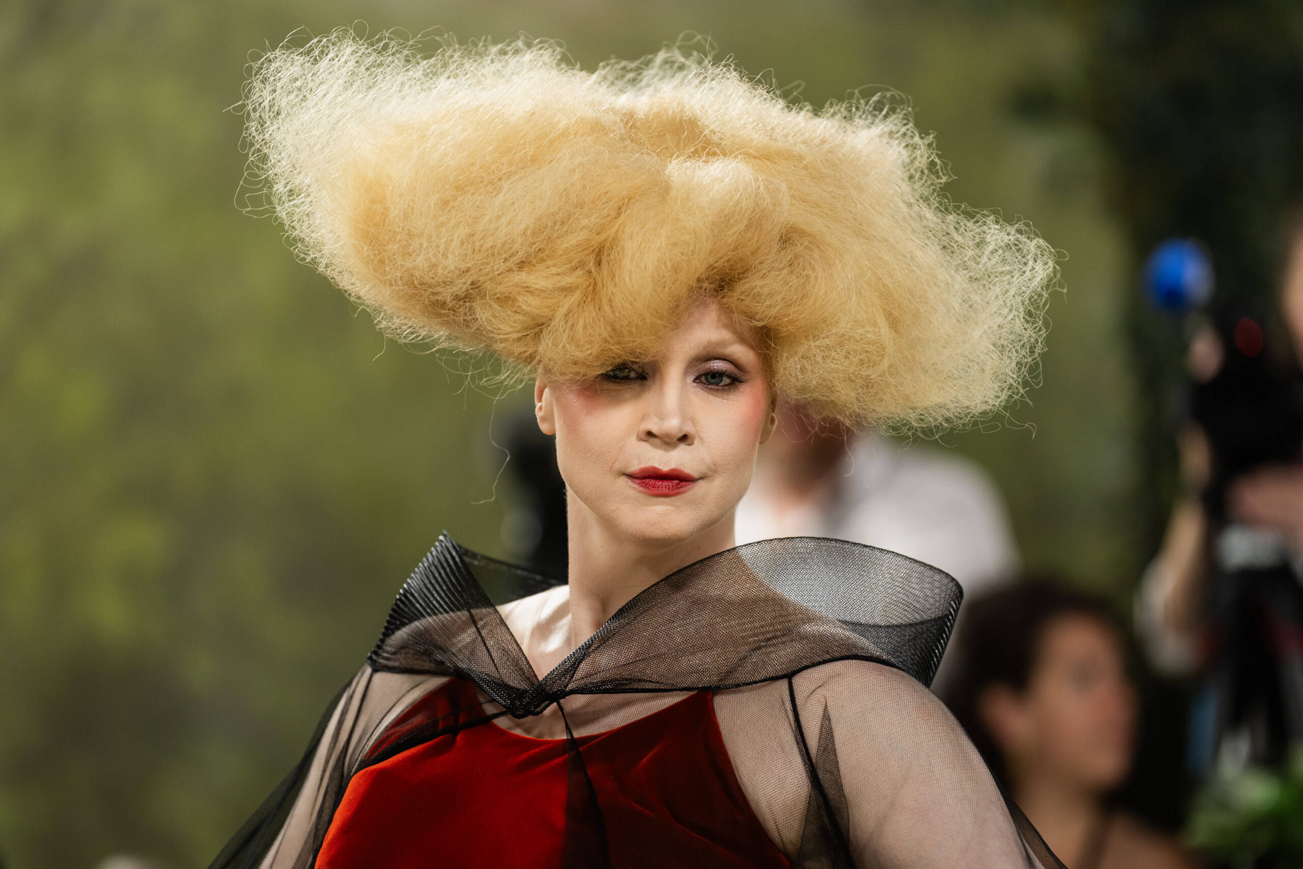 Celebrities attend the 2024 Met Gala Celebrating Sleeping Beauties: Reawakening Fashion at The Metropolitan Museum of Gwendoline Christie