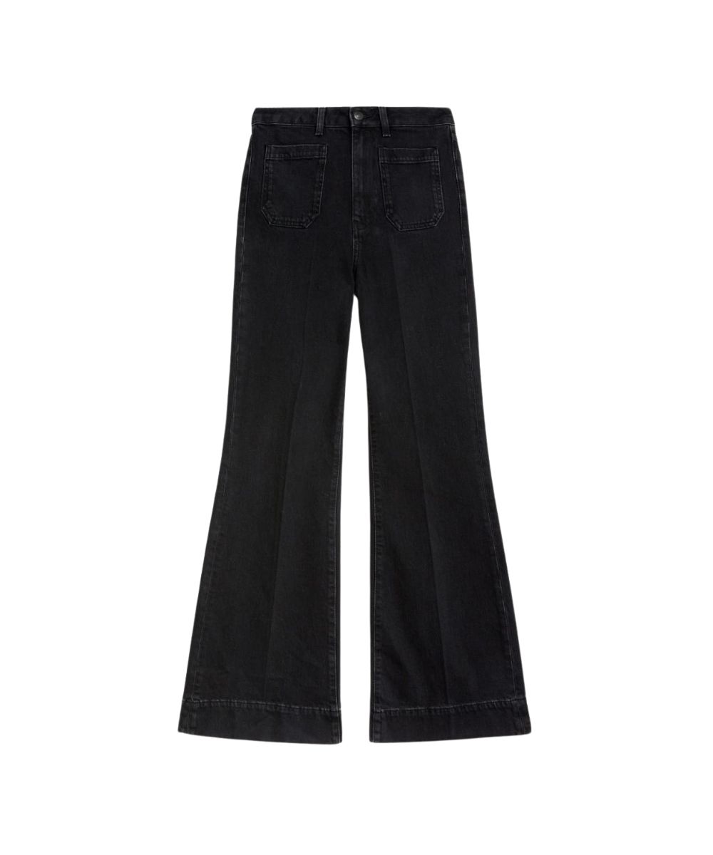 m&s-patch-pocket-flare-jeans-3 m&s patch pocket flare jeans black