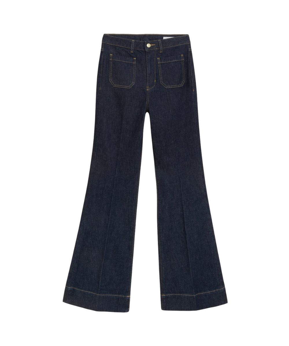 m&s-patch-pocket-flare-jeans-4 m&s patch pocket flare jeans indigo