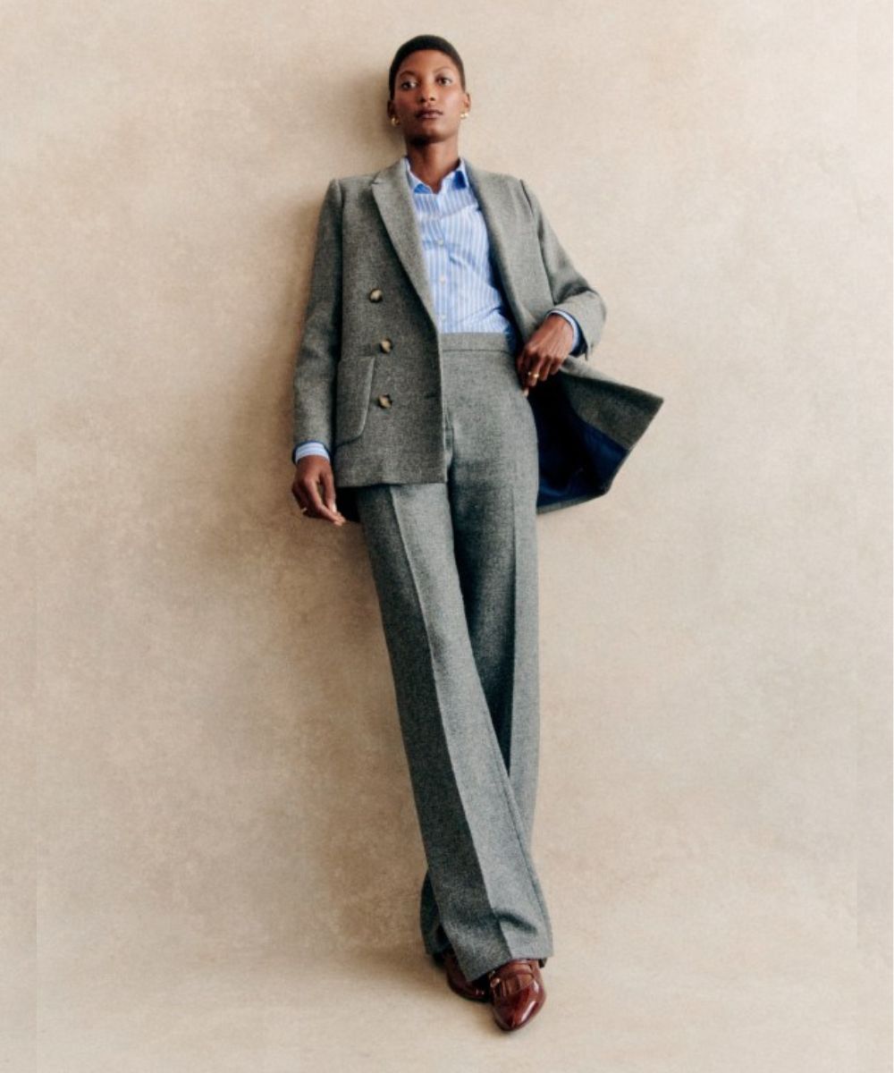 sezane-martin-trousers Martin Trousers, in Mottled Grey