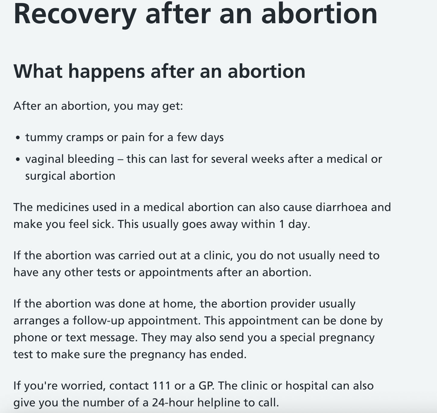 Screenshot 2025-02-13 at 17.02.06 NHS advice after abortion