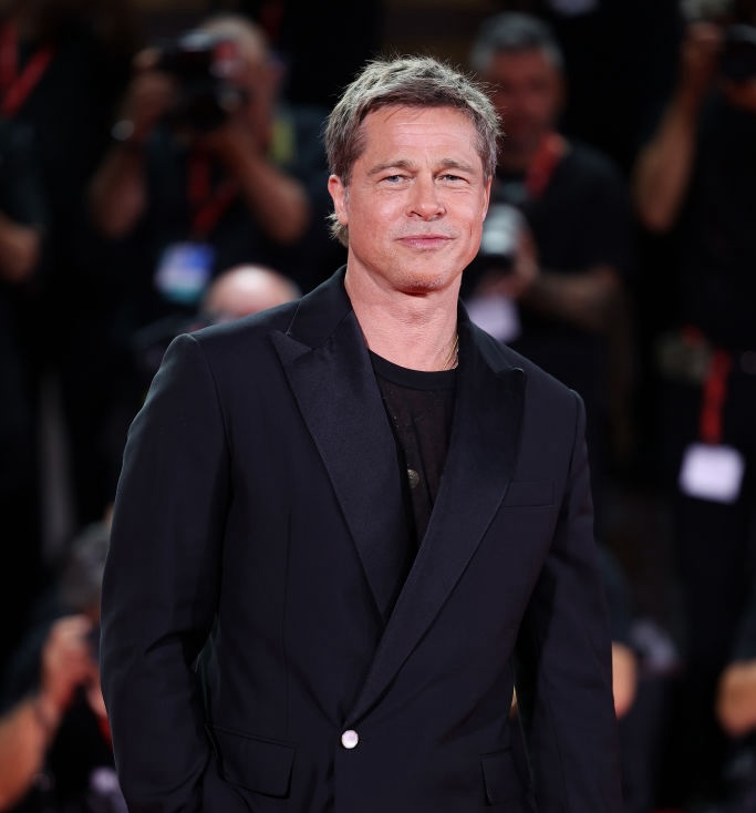 "Wolfs" Red Carpet - The 81st Venice International Film Festival Brad Pitt