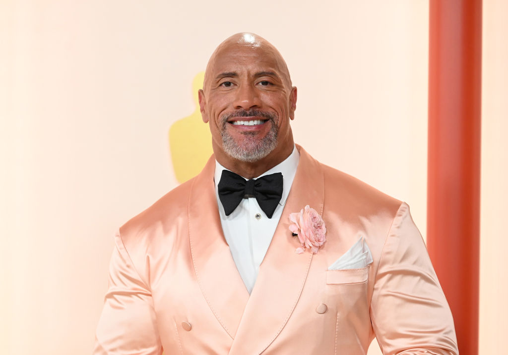 The 95th Annual Academy Awards - Arrivals Dwayne Johnson
