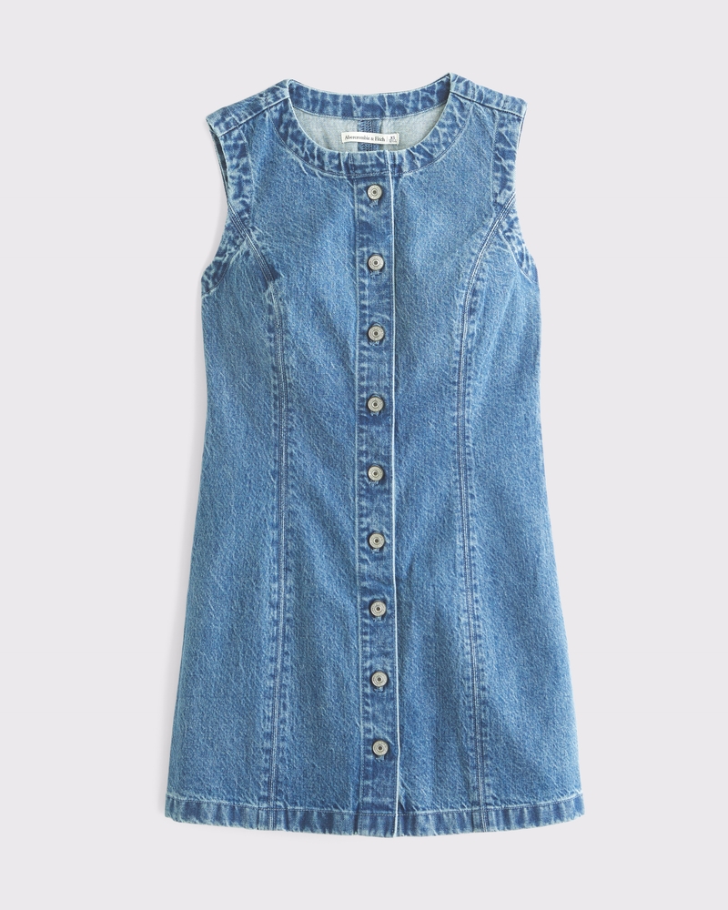 KIC_159-5514-00443-278_prod1 Abercrombie & fitch denim dress medium wash