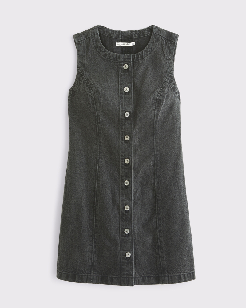 KIC_159-5514-00443-900_prod1 Abercrombie & fitch denim dress black