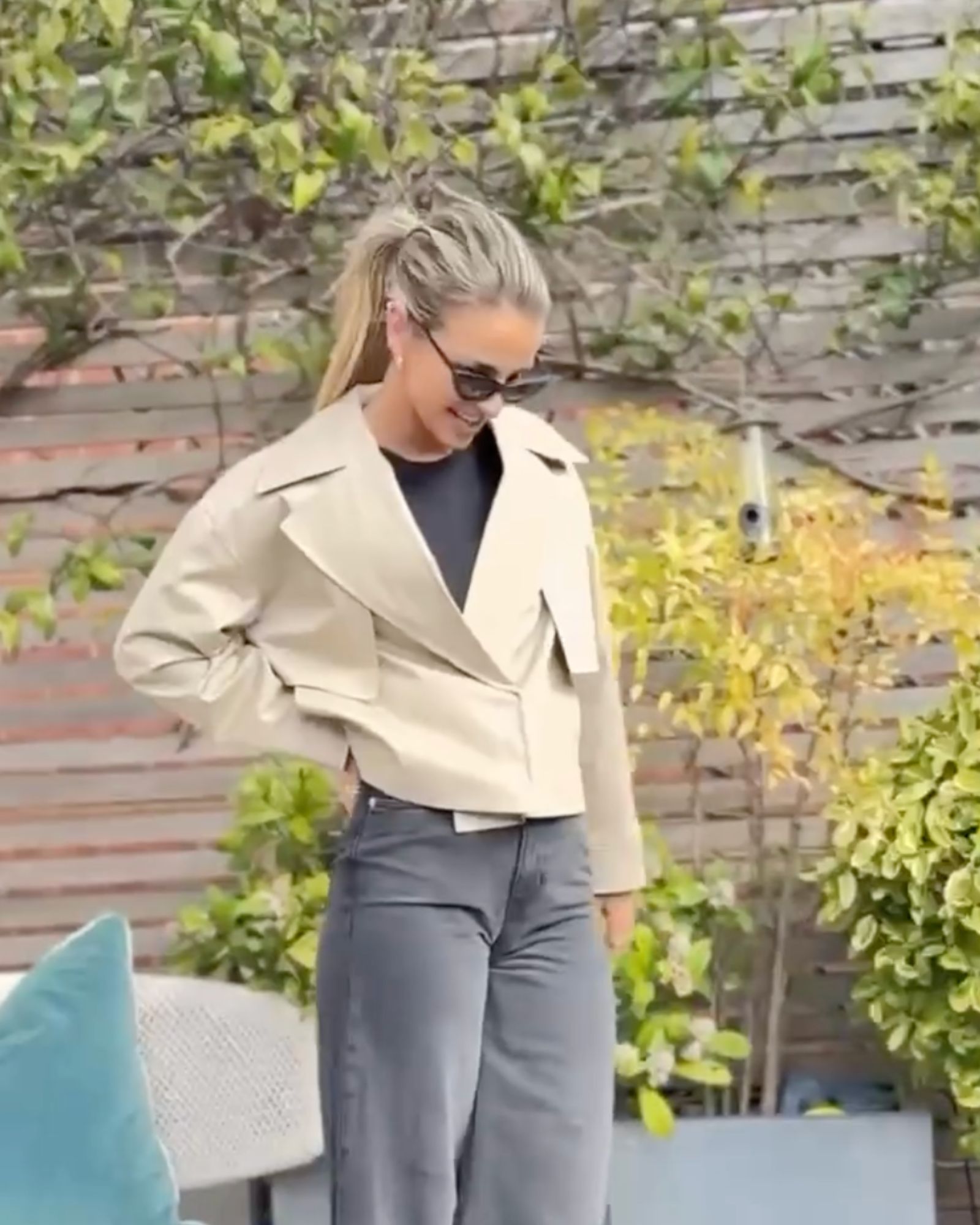 M&S short trench coat-4