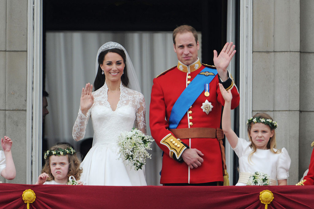 UK - Wedding of Prince William & Kate Middleton - Buckingham Palace Kate and William
