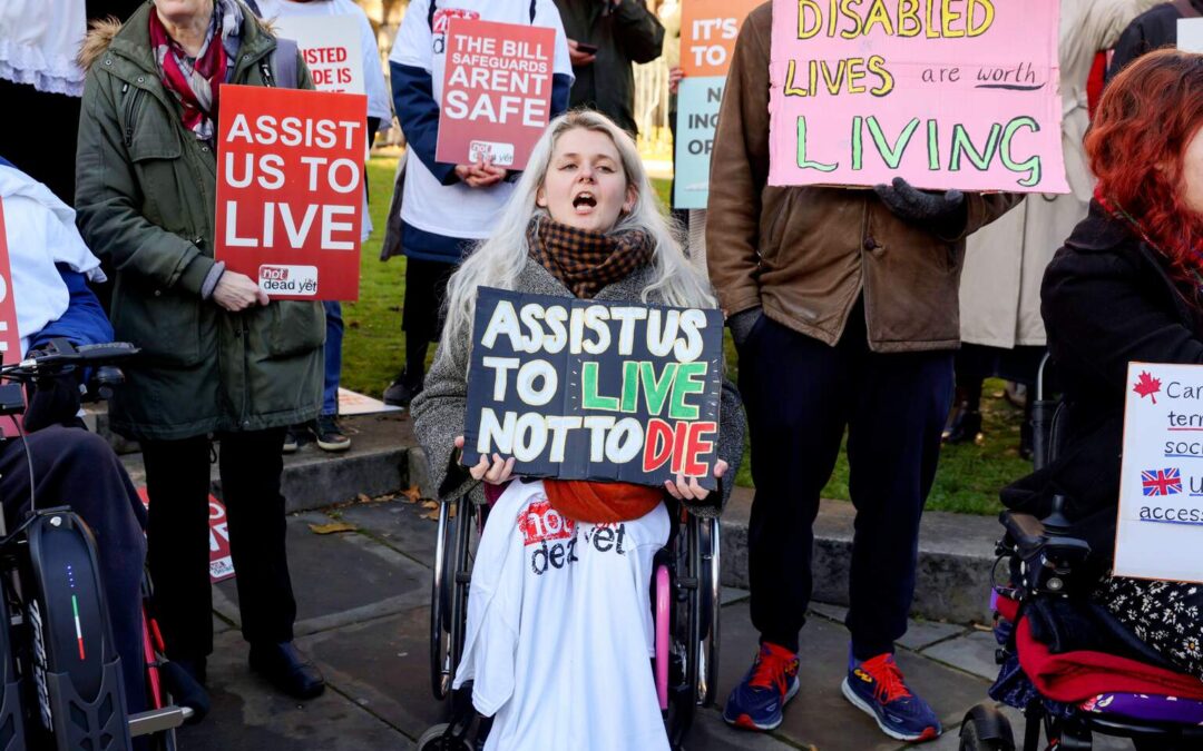 ‘The government plans around assisted dying have sparked fear among disabled people like me’