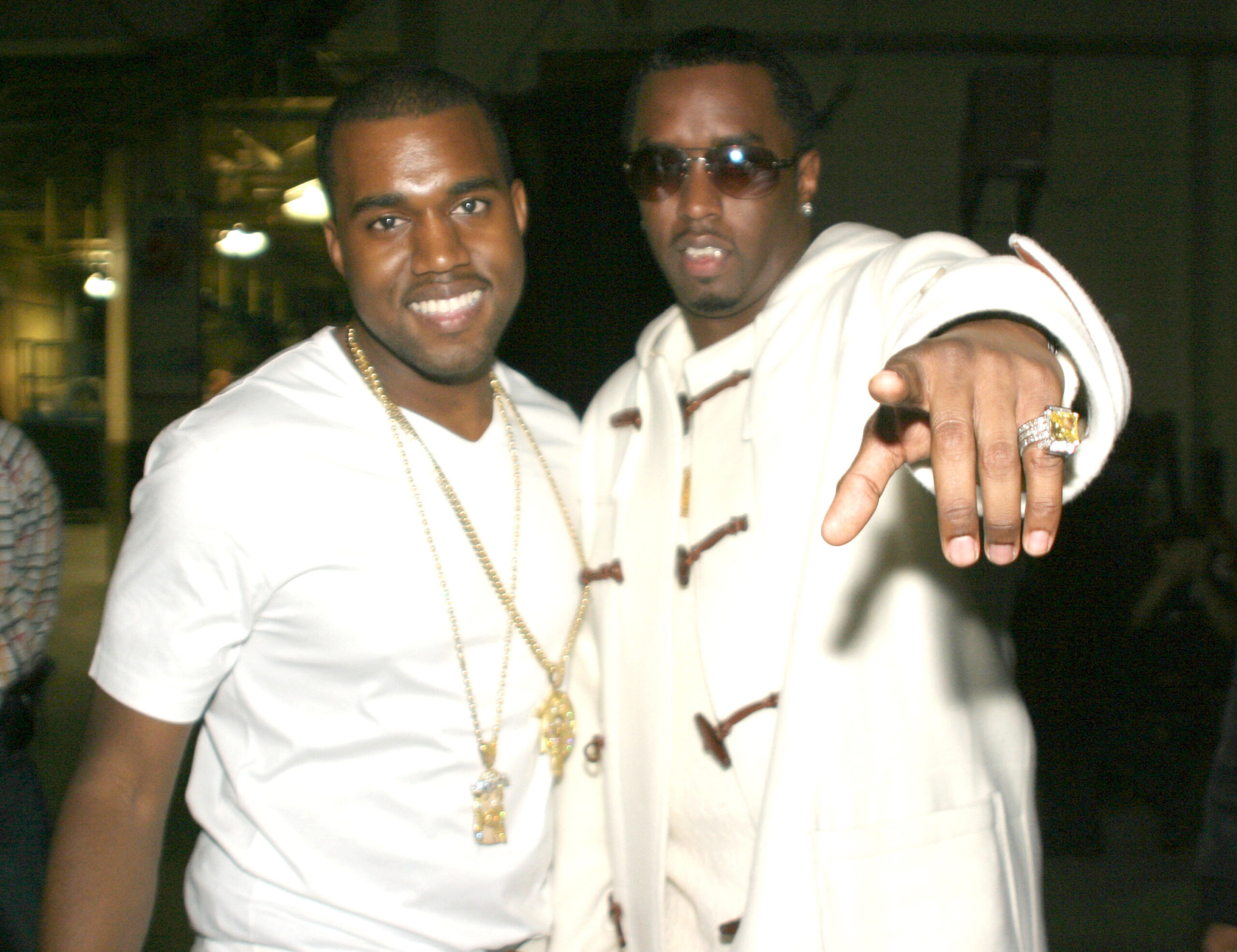 Power 105.1 FM Presents Jay-Z "I Declare War" Concert - October 27, 2005 Diddy and Kanye West