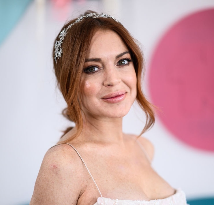 Celebrities Attend 2019 Melbourne Cup Day Lindsay Lohan