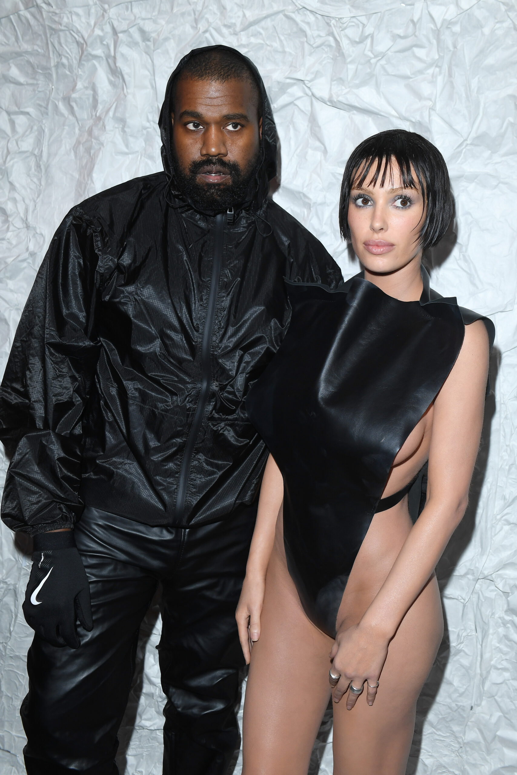 Marni Fall/Winter 2024 Fashion Show - Milan Fashion Week - Womenswear Fall/Winter 2024-2025 Bianca Censori and Kanye West