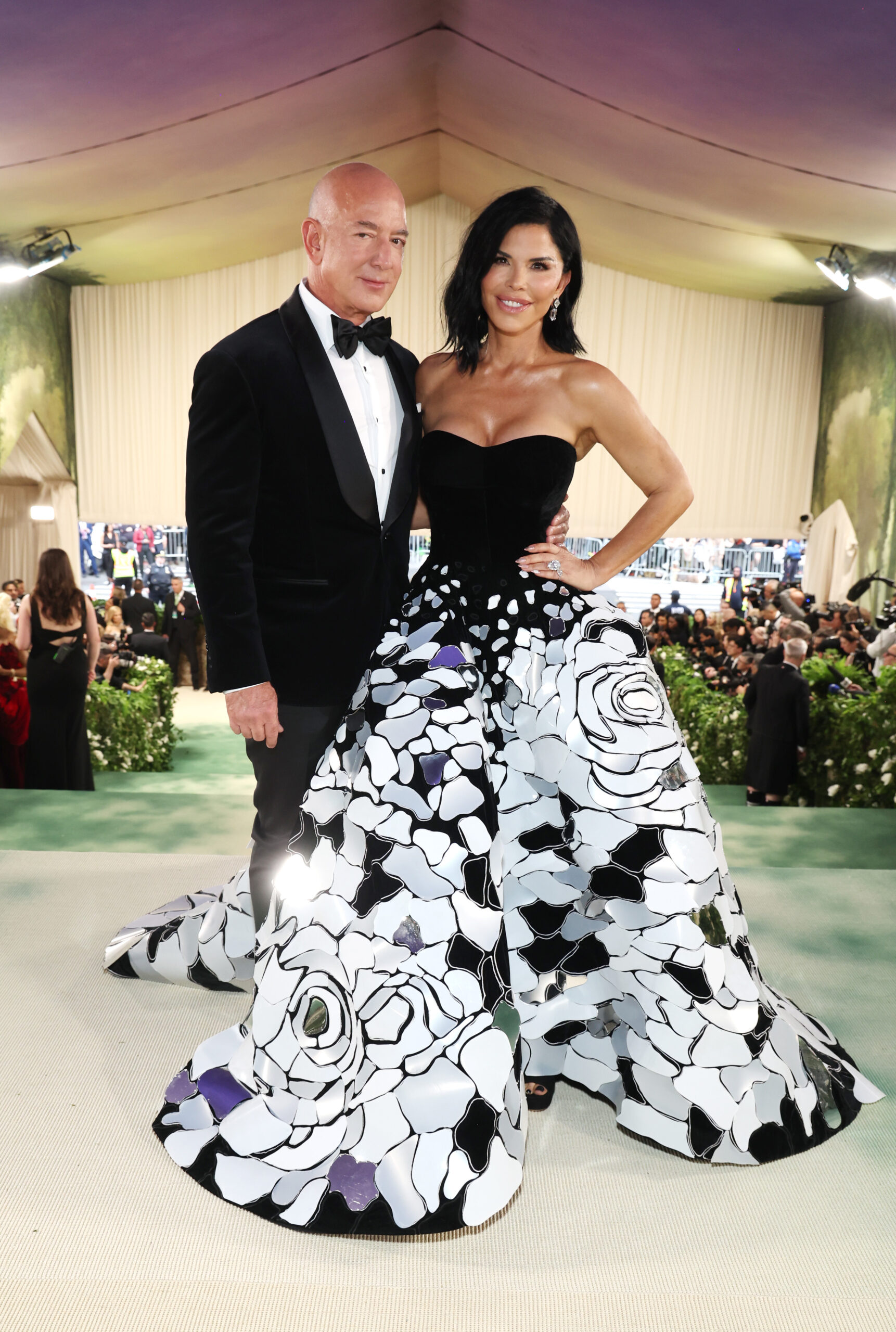 The 2024 Met Gala Celebrating "Sleeping Beauties: Reawakening Fashion" - Red Carpet Jeff Bezos and Lauren Sanchez
