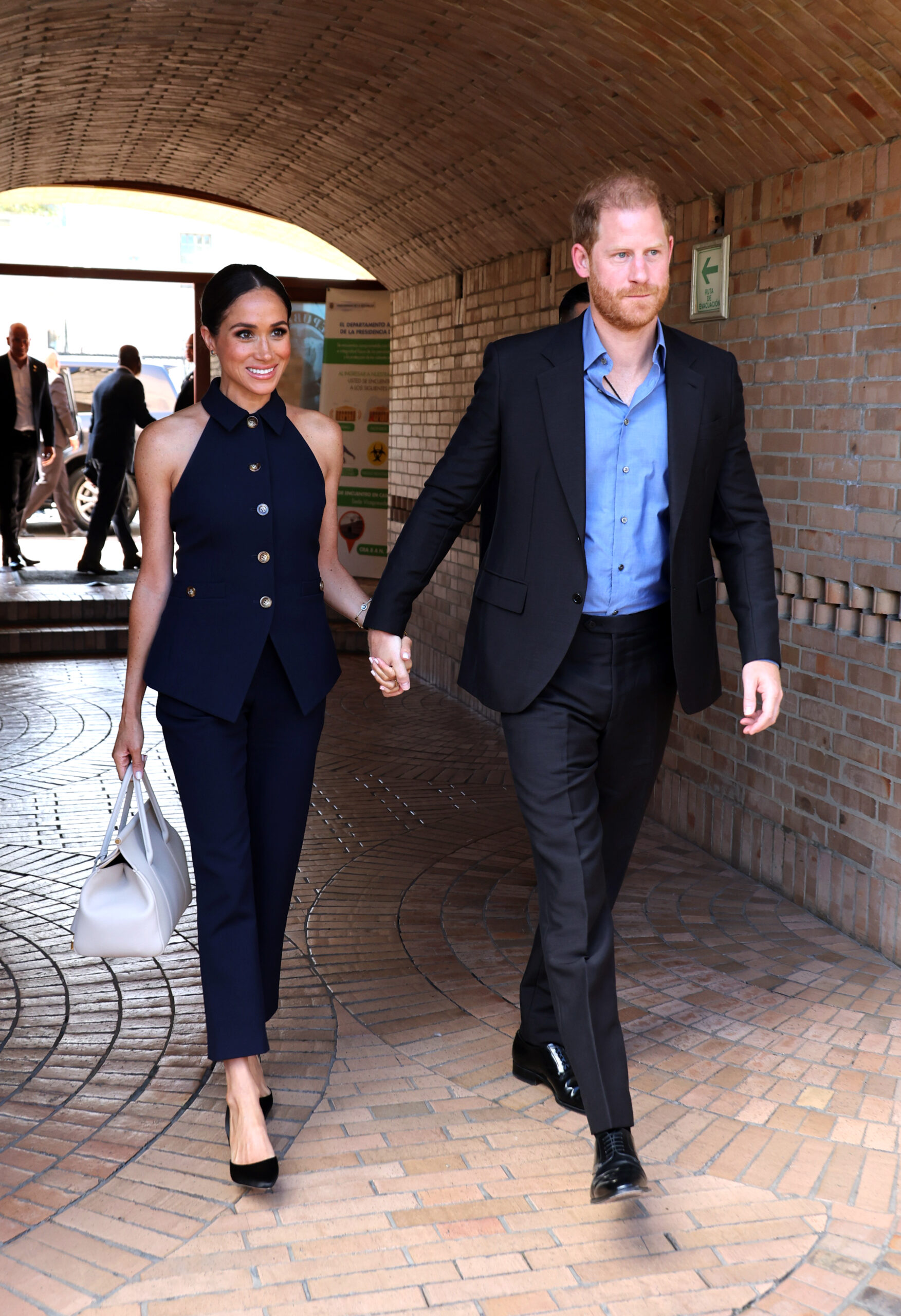 The Duke and Duchess of Sussex Colombia Visit - Day 1 Meghan and Harry