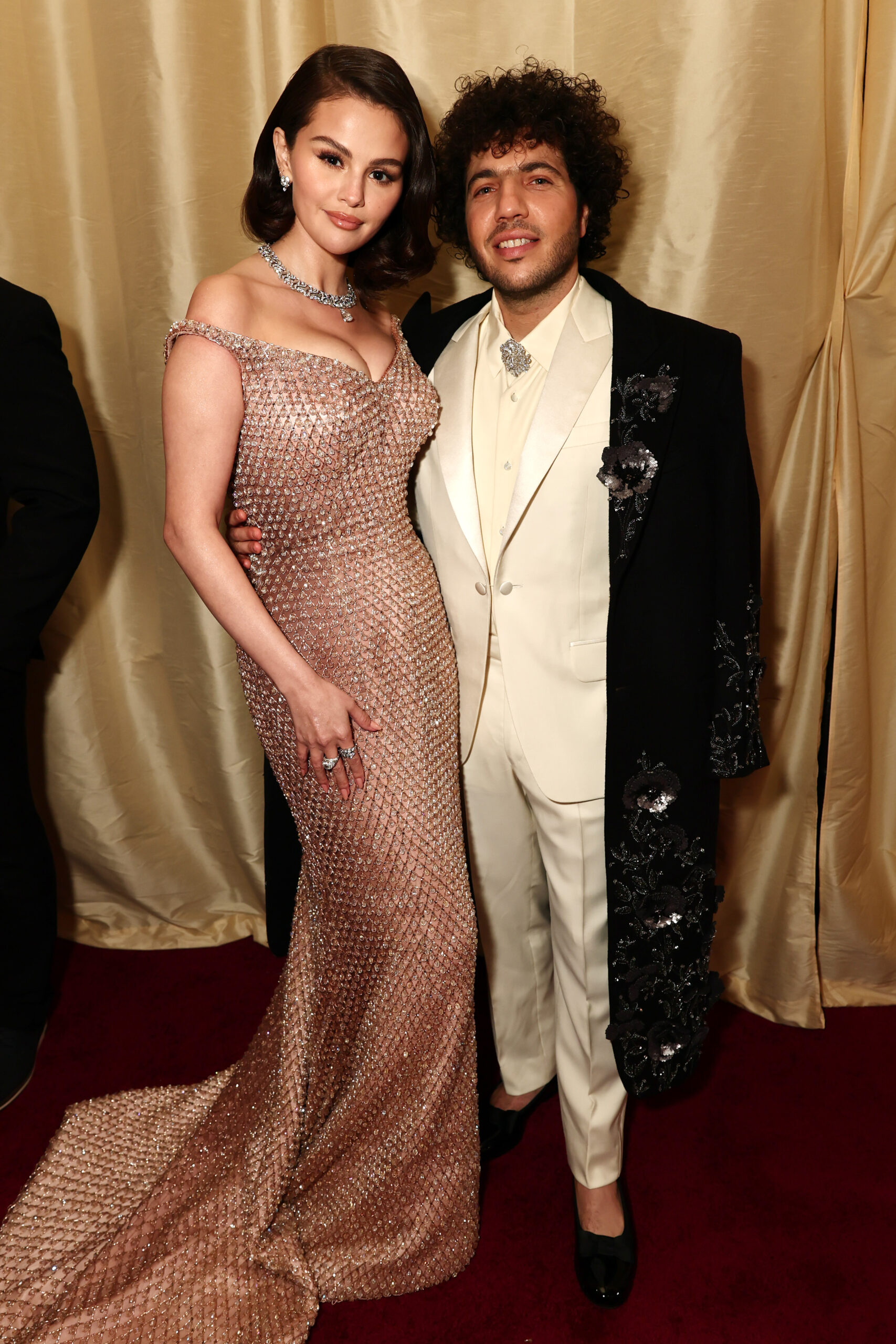 97th Annual Oscars - Roaming Red Carpet Selena Gomez and Benny Blanco