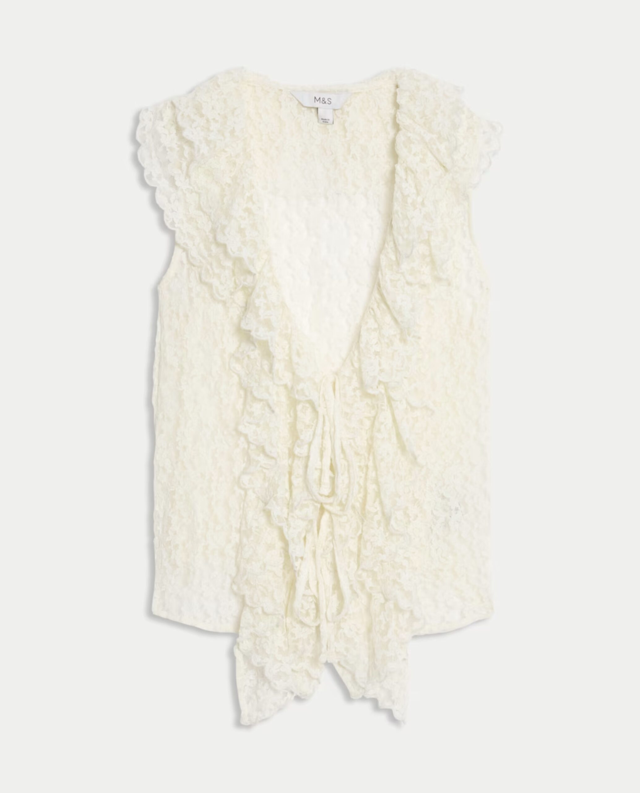 M AND S RUFFLE BLOUSE product M AND S RUFFLE BLOUSE product