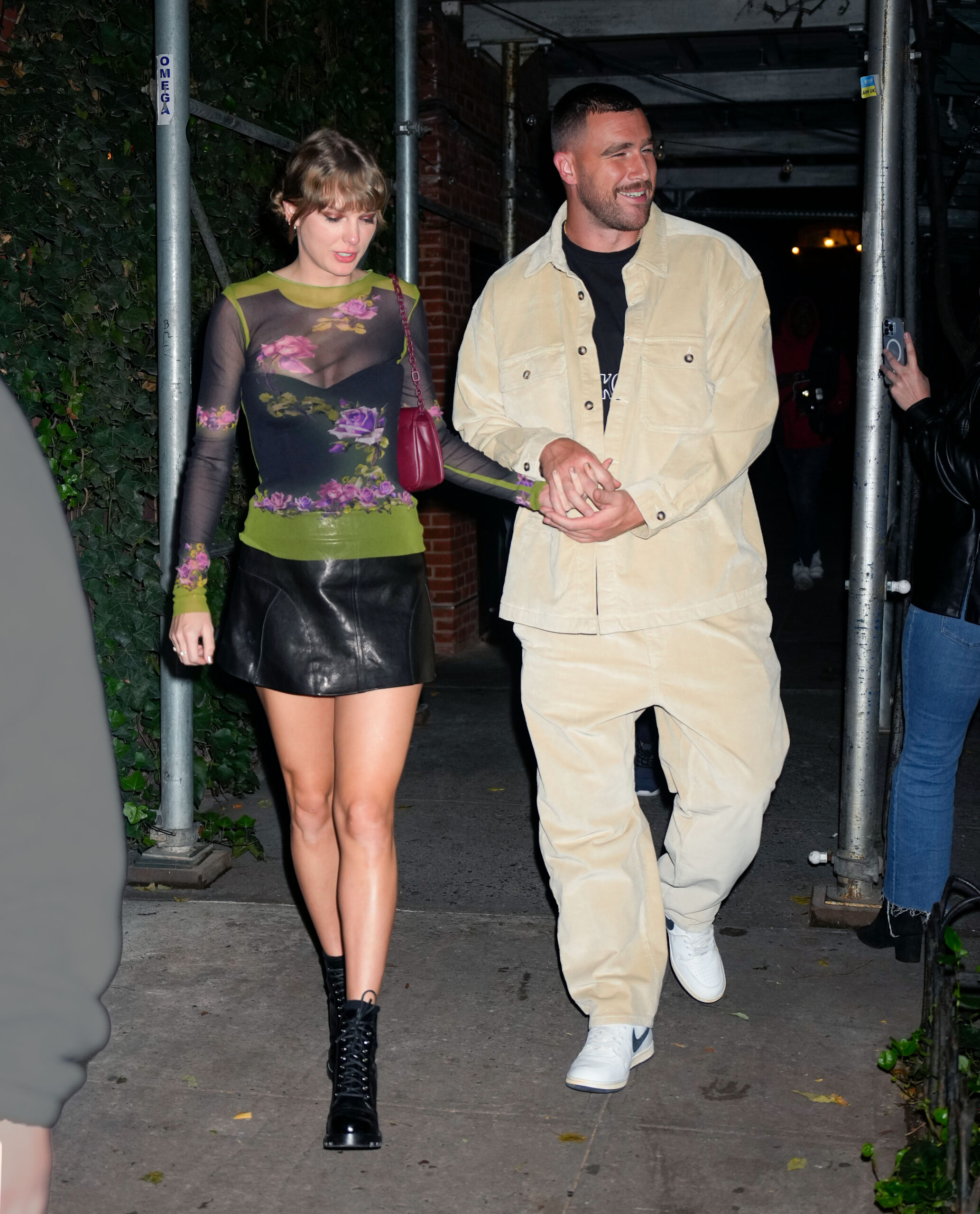 Celebrity Sightings In New York City - October 15, 2023 Taylor Swift and Travis Kelce