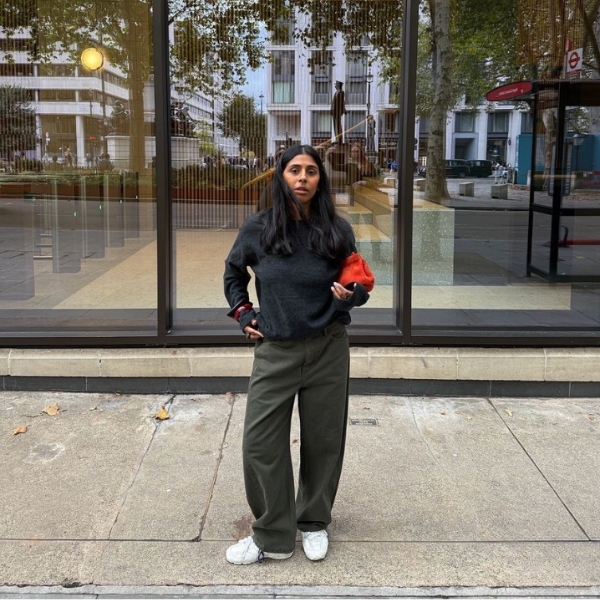 M&S horseshoe fit trousers